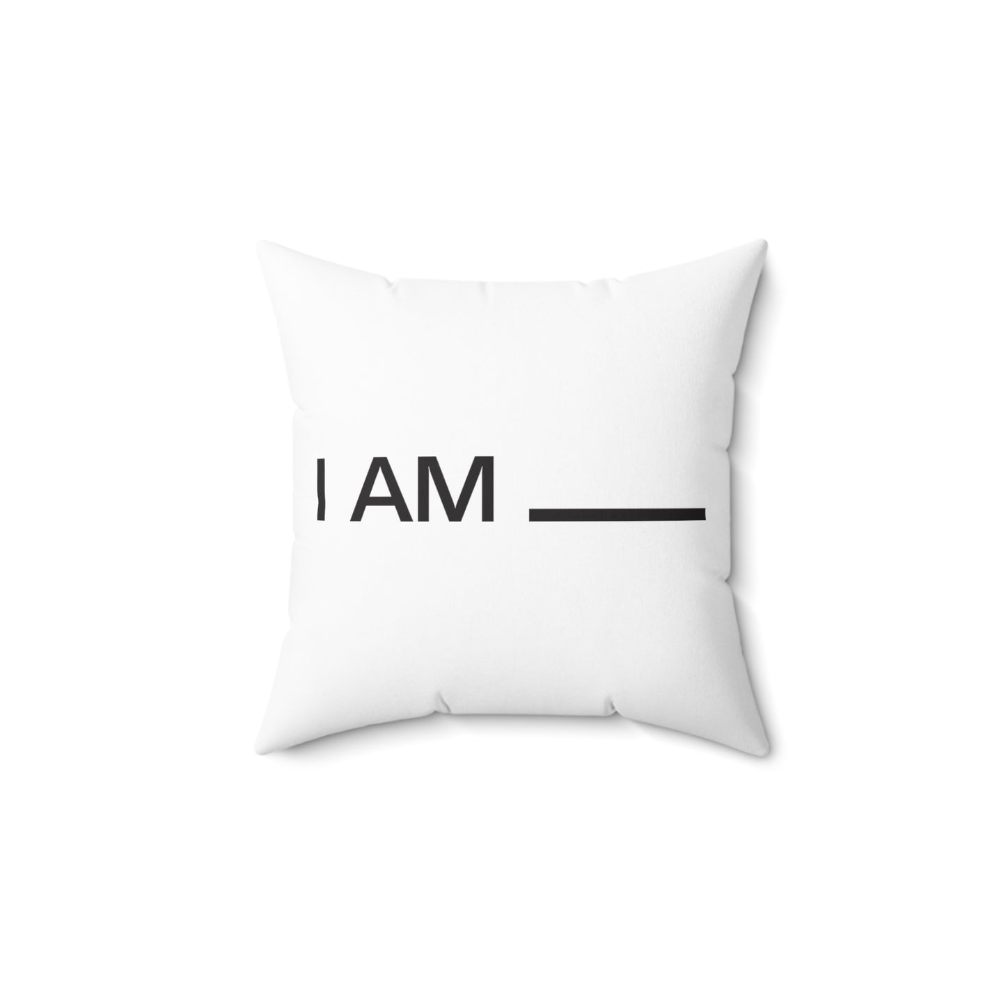 Spun Polyester Square Pillow