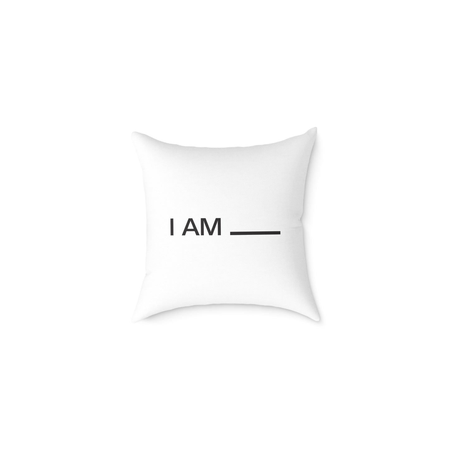 Square Poly Canvas Pillow
